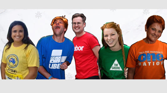 Did your political party use sweatshop labour?