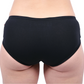 Organic cotton black ethical women's underwear boyleg or boyfit underwear bundle deals.