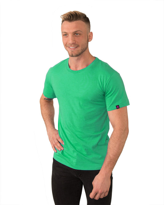 Etiko Fairtrade Certified Ethical 100% Organic Cotton T-shirt, Unisex, Green