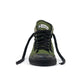 Etiko Vegan High Top Olive and Black Sneakers Organic and Fairtrade Certified Ethical Sneakers