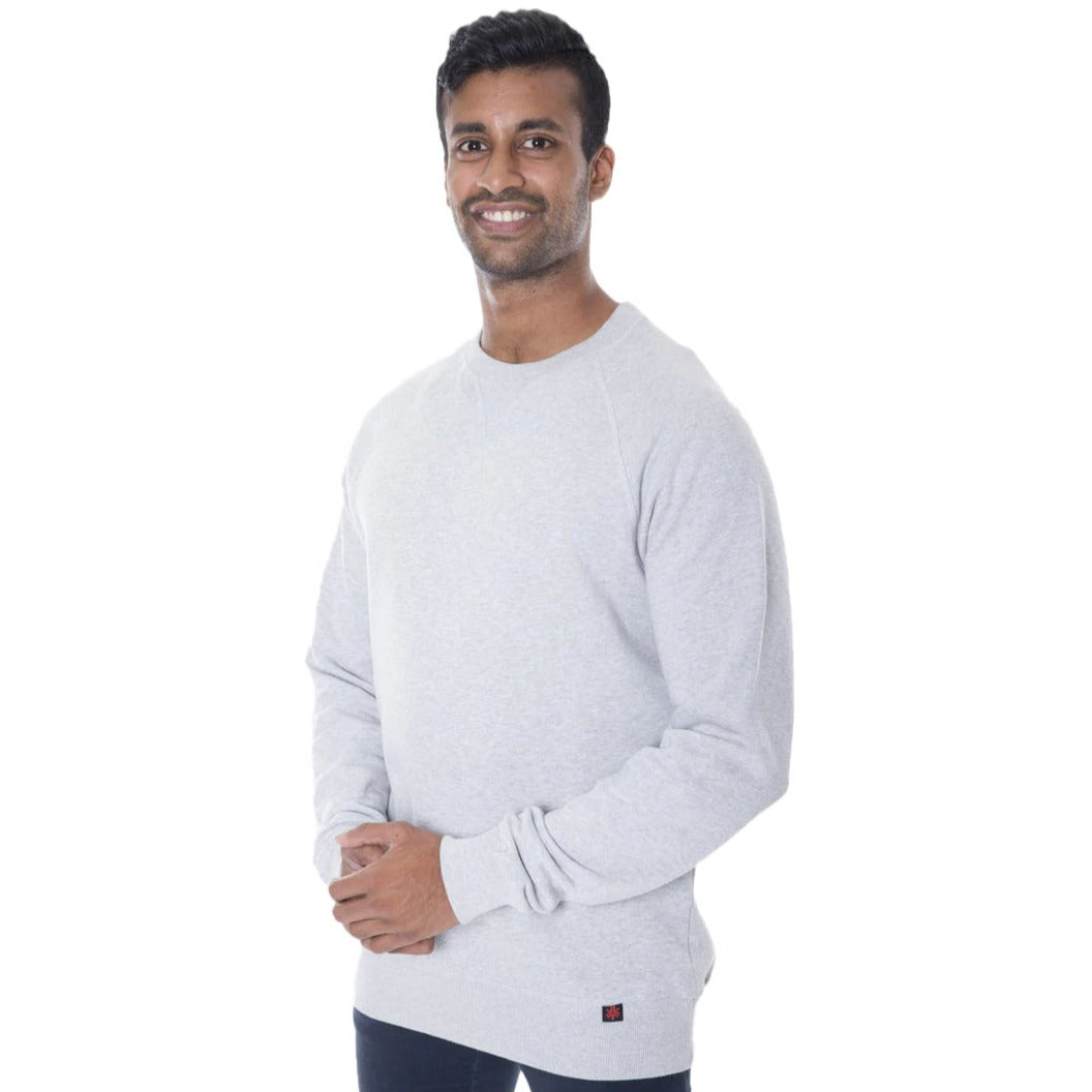 Grey shop cotton jumper