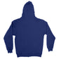 Etiko’s ethical fashion organic cotton navy zipped hoodie, Fairtrade Certified and eco-friendly