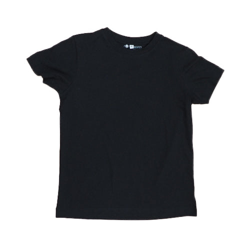 Etiko Fairtrade Certified Organic Cotton Black Kids T-Shirt, Eco-Friendly