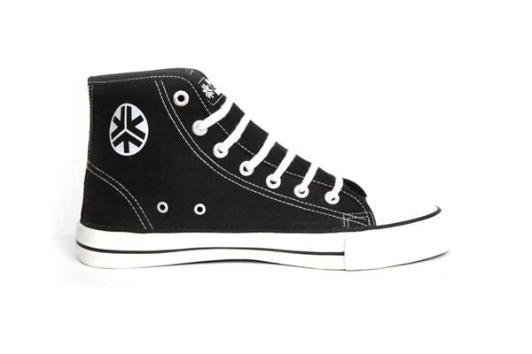 High Top Sneakers, Black & White