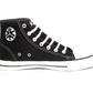High Top Sneakers, Black & White