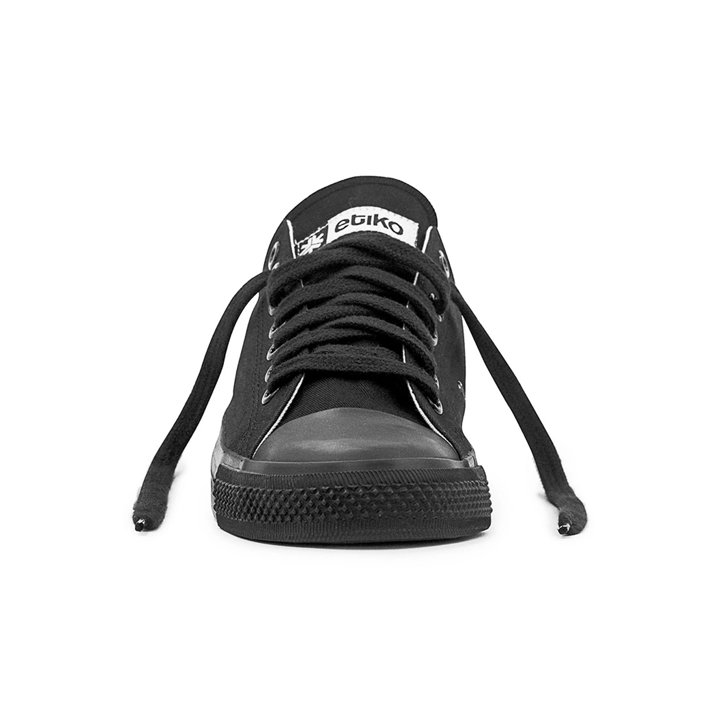 Low Cut Sneakers, All Black CLEARANCE STOCK