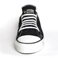 Low Cut Sneakers, Black & White