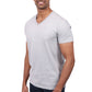 V-Neck T-shirt, Unisex Grey Marle