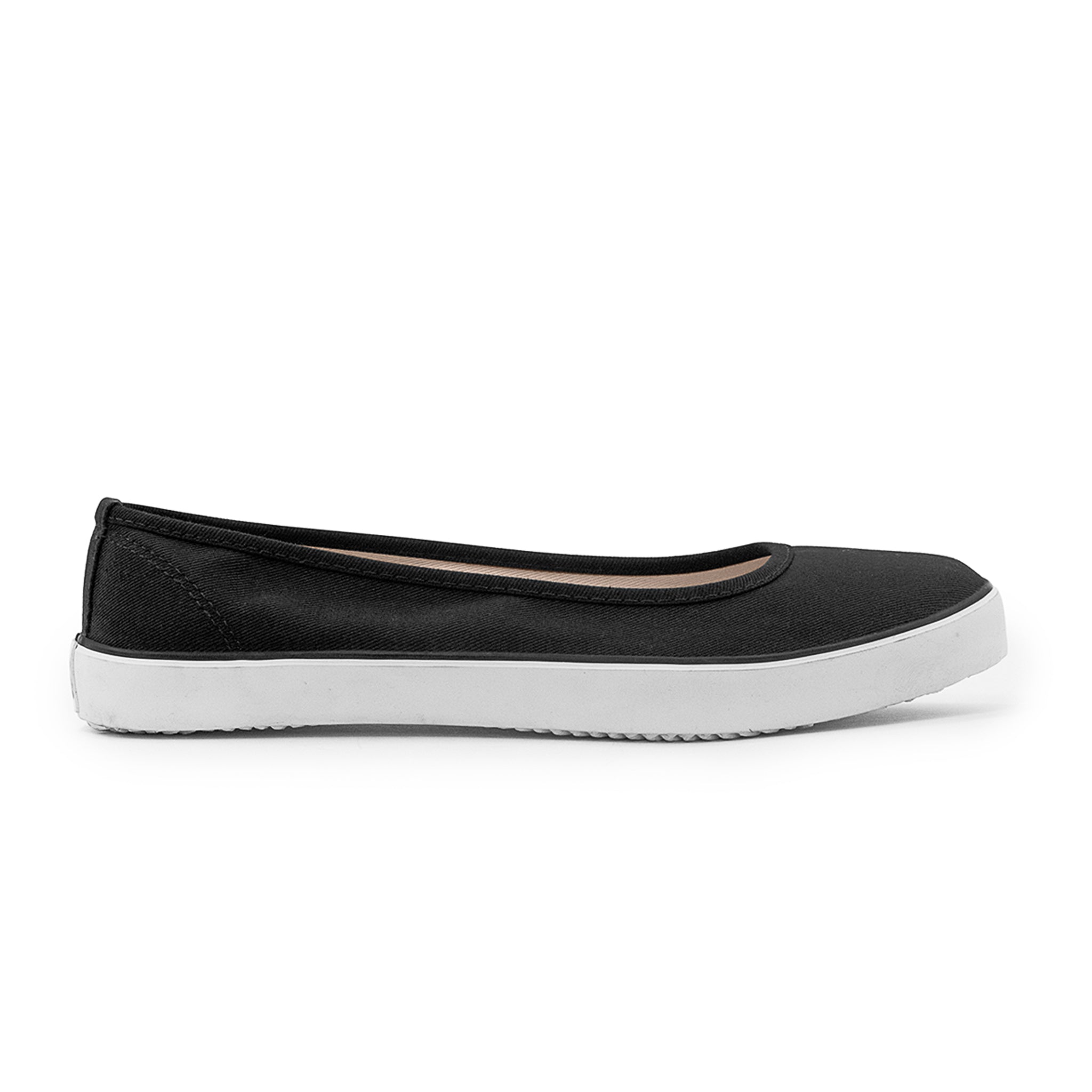Women's Ballet Flats Black & White