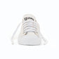 Etiko Vegan Low Cut All White Sneakers Organic and Fairtrade Certified Ethical Sneakers
