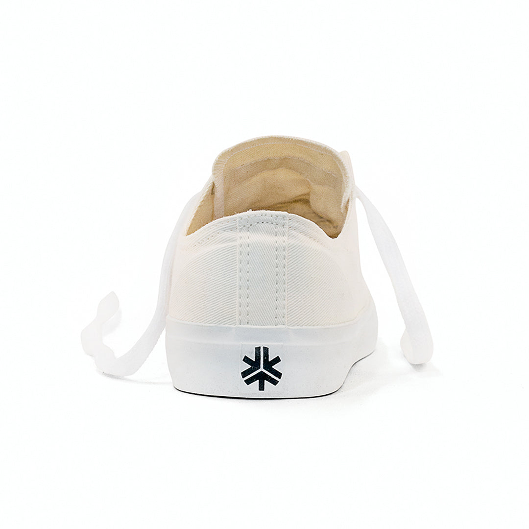 Low Cut Sneakers All White CLEARANCE STOCK