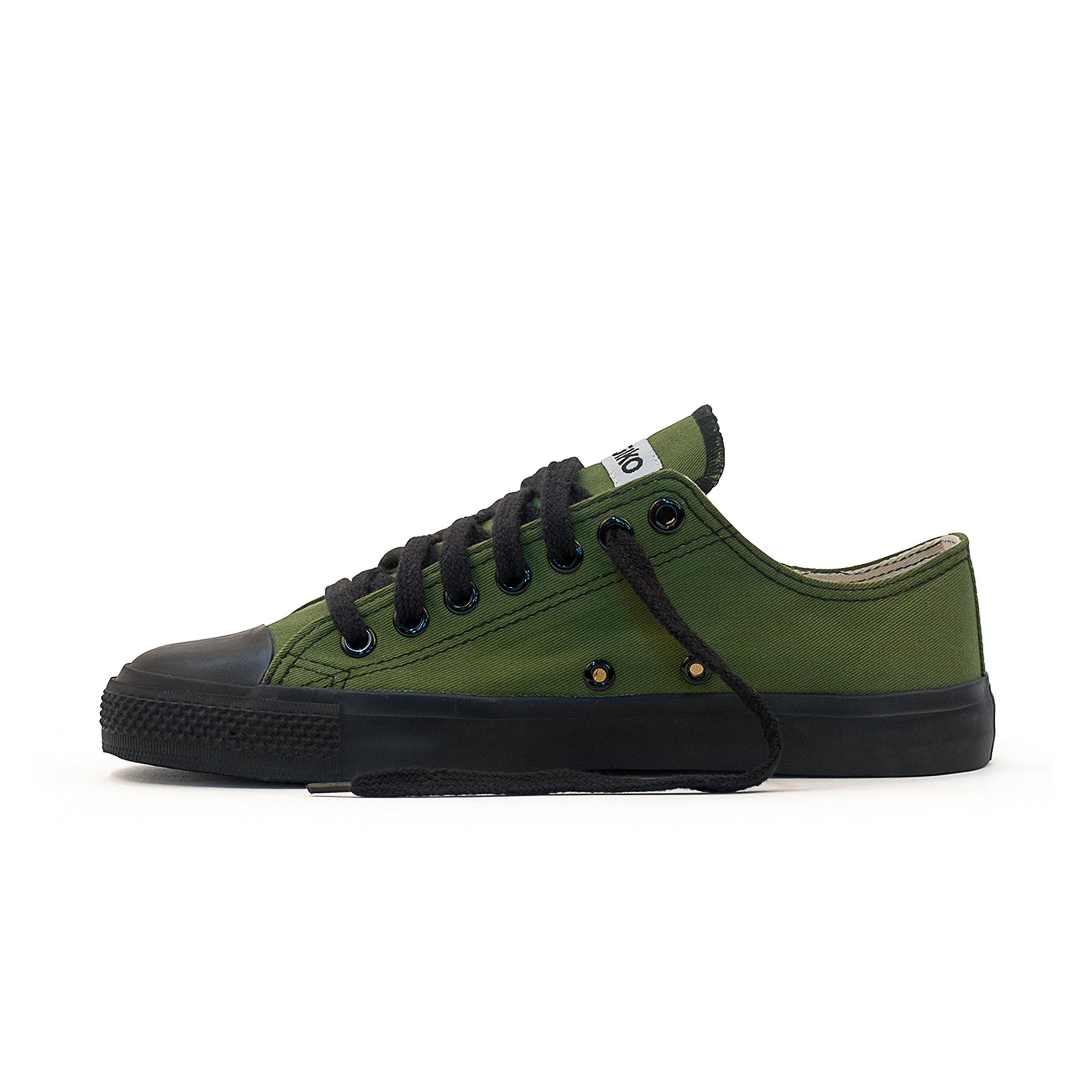 Green olive sneakers top