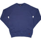 Etiko navy organic cotton crew neck top with long sleeves, ethically made, certified organic