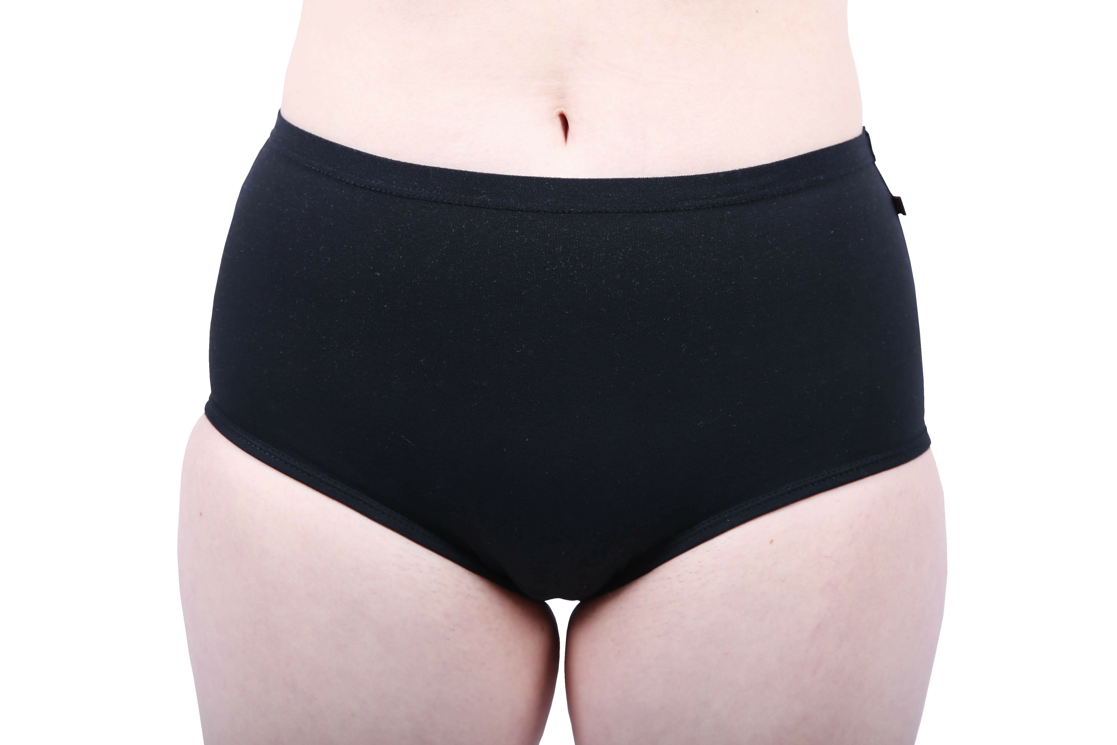 Black Organic Cotton Women's Ethical Underwear