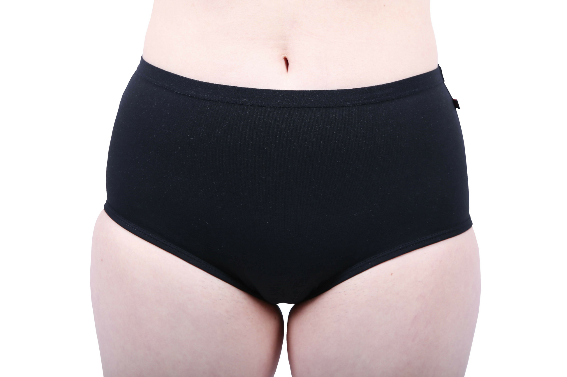 Womens Briefs Organic Cotton Knickers Comfortable Knickers Black