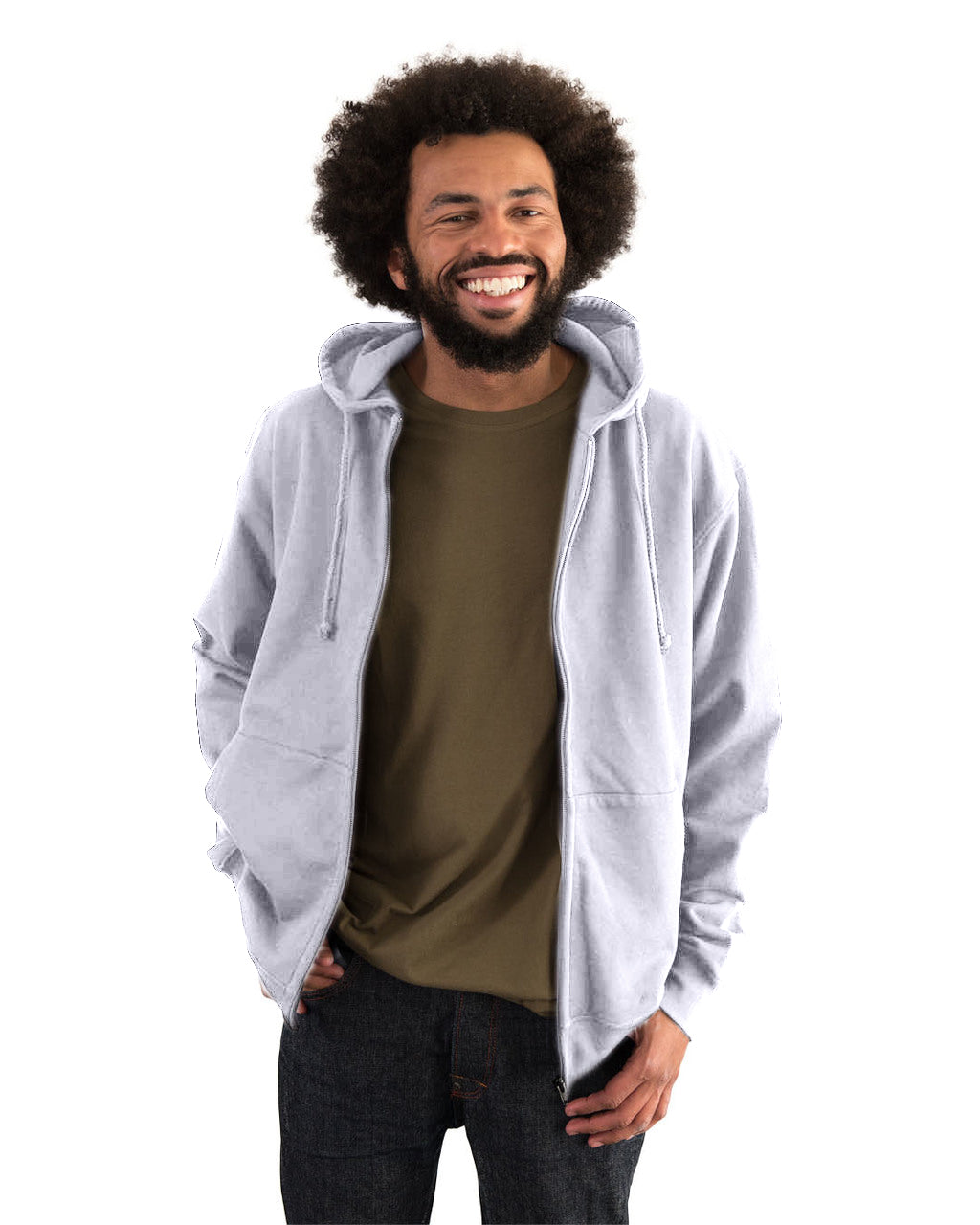 Zip grey hoodie store
