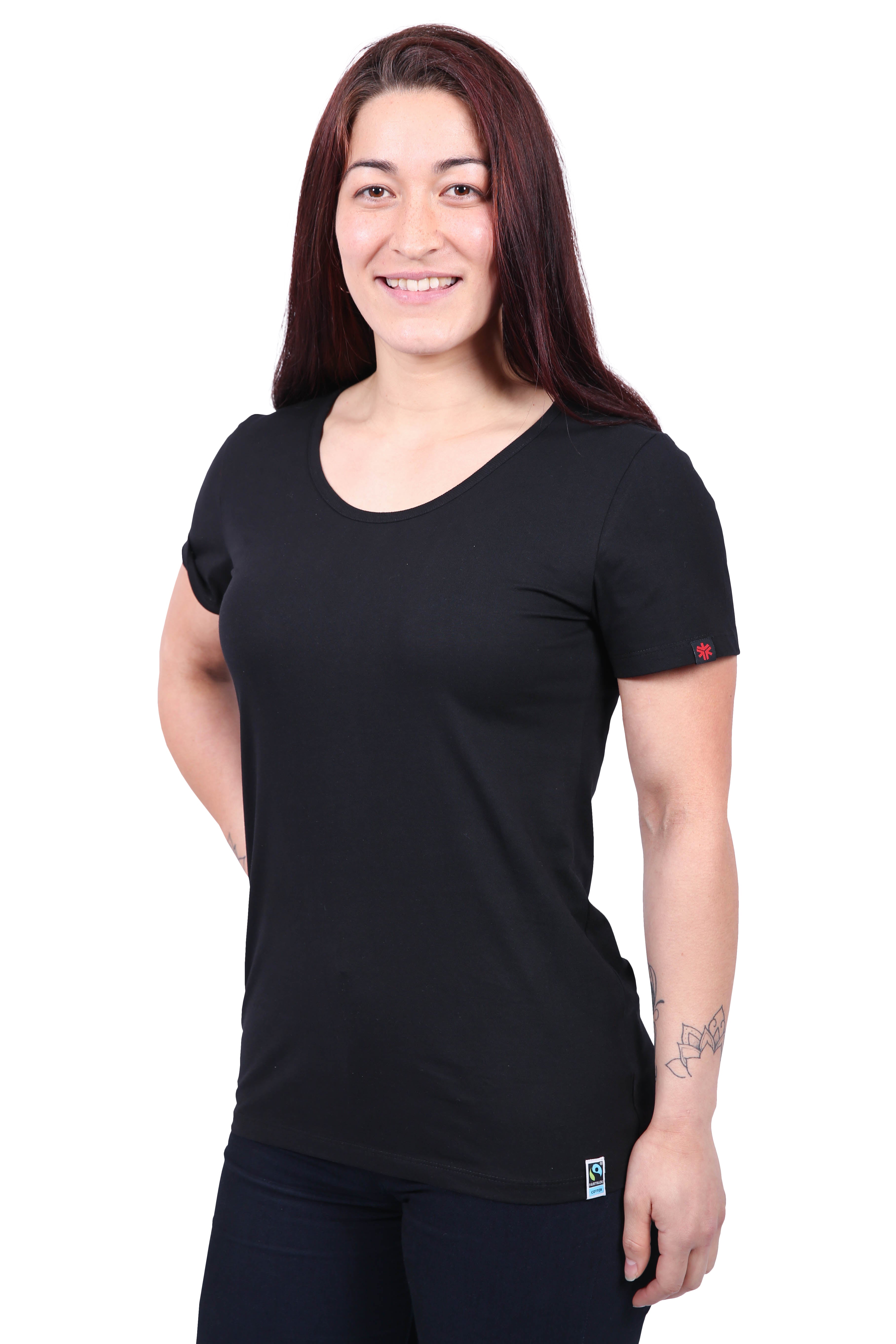 Round neck tees cheap