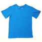 Etiko Fairtrade Certified Organic Cotton Blue Marle Round Neck Unisex T-Shirt