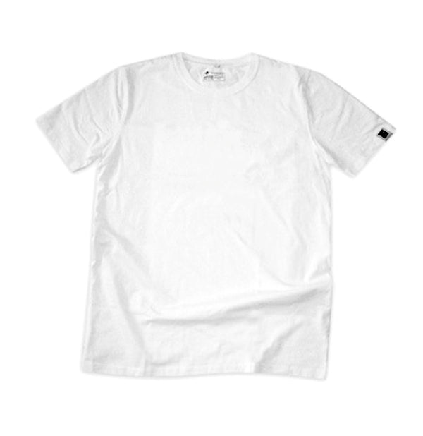 Mens Organic T Shirt White Fair Trade Certified Tee Shirt 100% Organic  Cotton Shirt GOTS Eco Friendly Crew Neck Plain White T-shirt 
