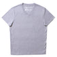 Etiko Fairtrade Certified Organic Cotton Grey Marle Unisex V-Neck T-Shirt, Ethically-made