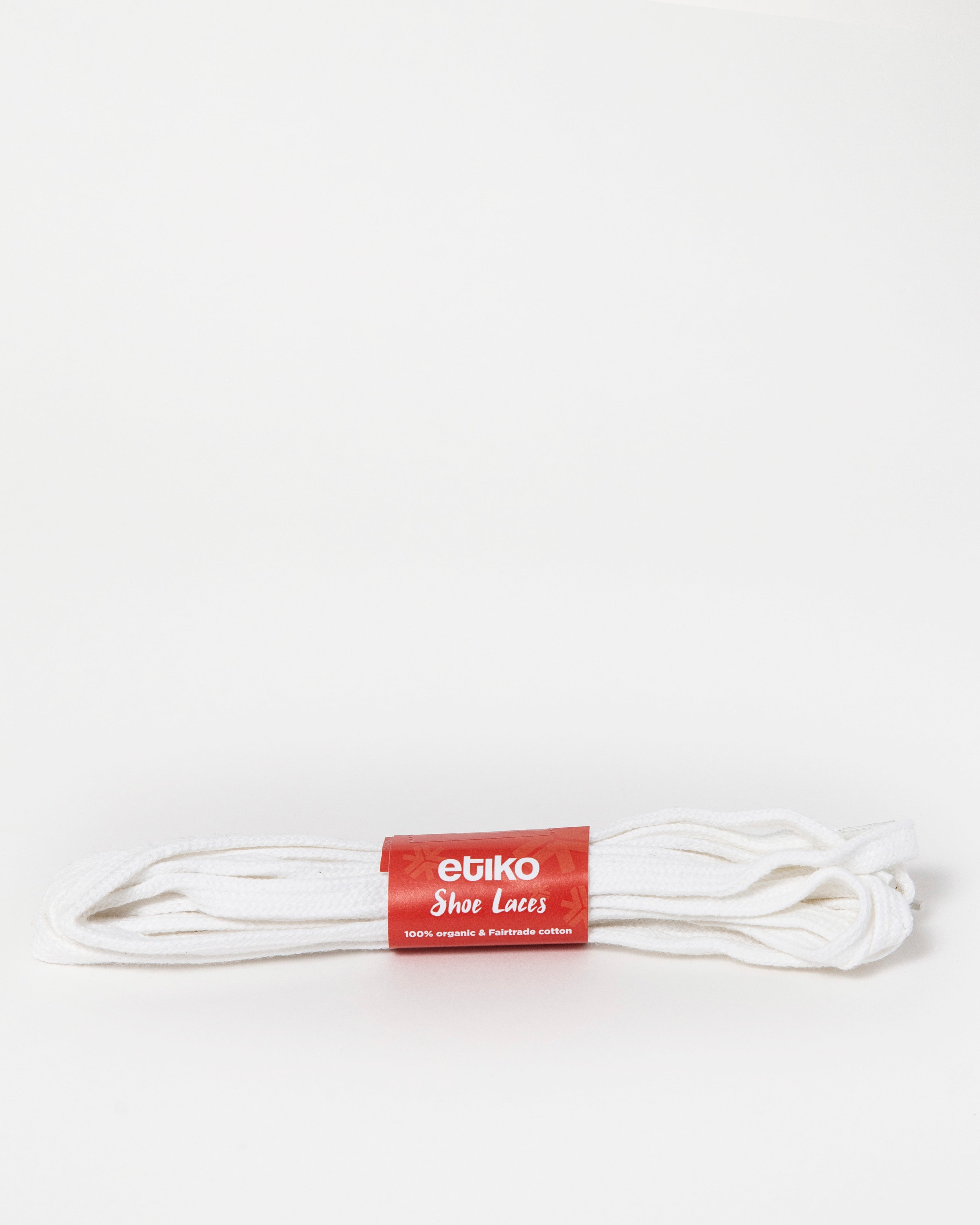 White Laces for hi-top sneakers 180 cm